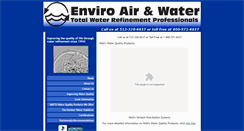 Desktop Screenshot of enviroairandwater.com
